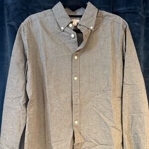 Merona Men's Charcoal Button-Down Shirt